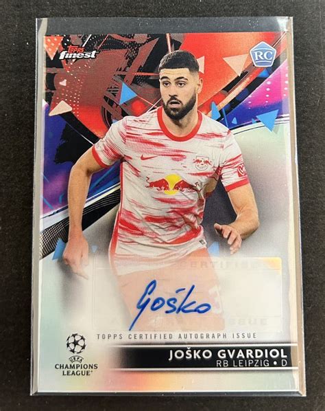 Yahooオークション 2021 22 Topps Finest Soccer Josko Gvardiol Rb