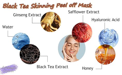 Soly Black Tea Mask Black Tea Face Mask Black Tea