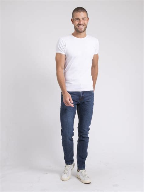 Jean Homme pas cher Coupe droite ajusté slim Ritchie Jeans