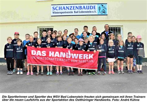 Wsv Bad Lobenstein Ostth Ringer Handwerk Unterst Tzt Bad Lobensteiner