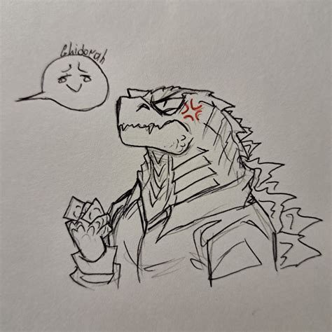 Mado008 On Tumblr Godzilla X Ghidorah