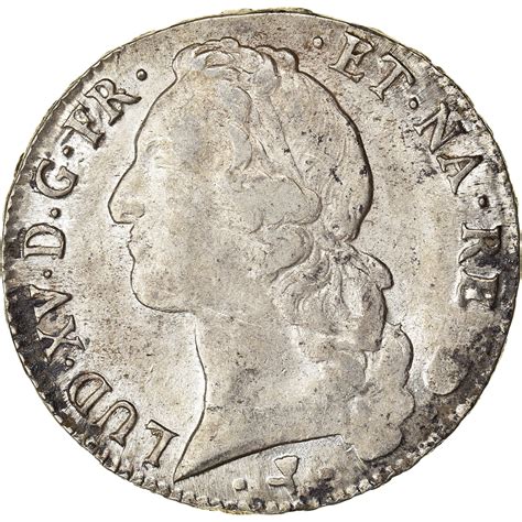 Coin France Louis Xv Cu De B Arn Au Bandeau Ecu Pau