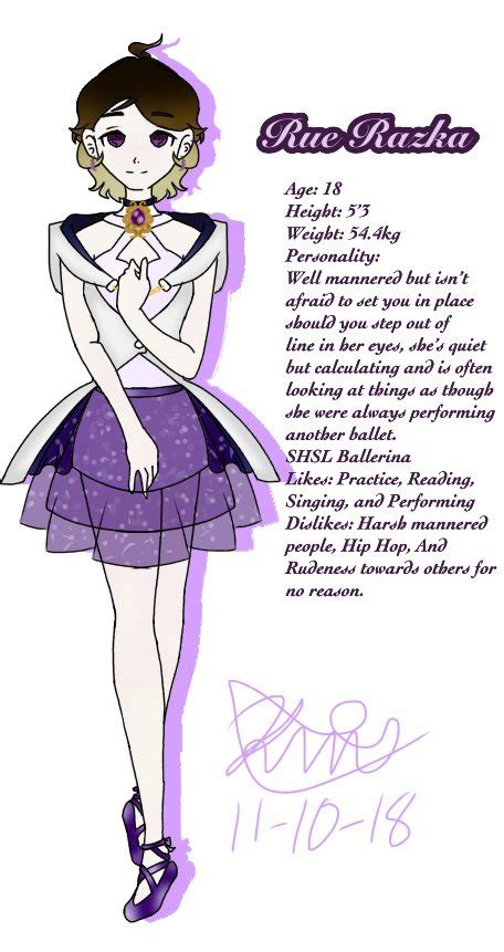 SHSL OC Prima Ballerina Wiki Danganronpa Amino