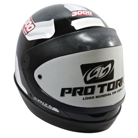 Capacete New Automatic 3000 Mixs Tipo San Marino N 60 Branco Pro Tork