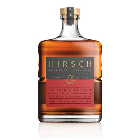 Hirsch Launches Rare Cognac Finished Cask Strength Whiskey Maxim