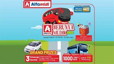 Simak Program Mudik Gratis Bersama Alfamidi Dan Indomaret Jelang