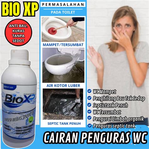 Jual WC Tidak Lancar BiO XP Anti Mampet WC Penghilang Bau Busuk