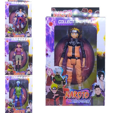 Jual Action Figure Naruto Sasuke Sakura Kakashi Gaara Shikamaru