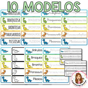 Vocabulario Dinosaurios Dinosaurs Vocabulary Write The Room Spanish