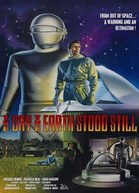 The Day The Earth Stood Still Michael Rennie Rare Colorized