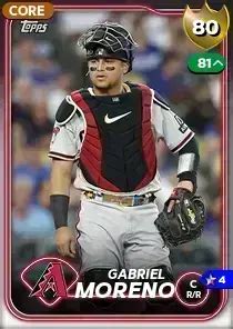 Gabriel Moreno MLB The Show 24 Live 83 OVR ShowZone