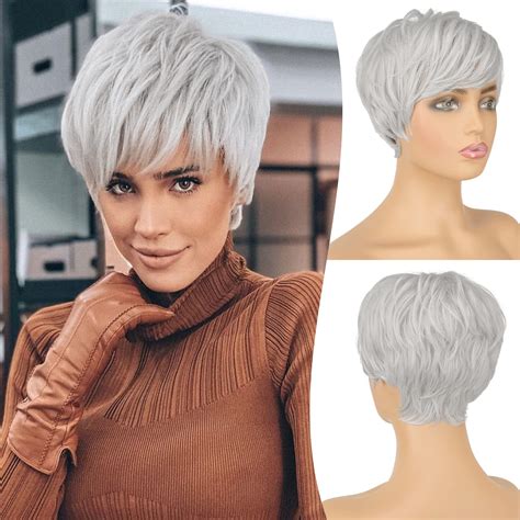 Platinum Grey Pixie Cut The Bold And Beautiful Must Try Hair Color For