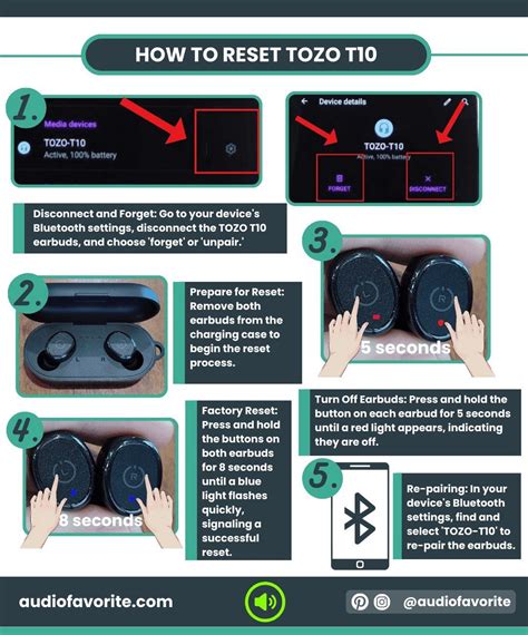 How To Reset Tozo Earbuds Step By Step All Models