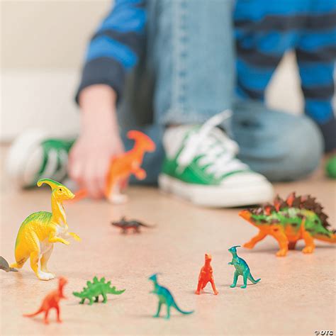 Bulk 96 Pc Mini Dino Mite Dinosaur Assortment Oriental Trading