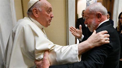 Pope Receives Brazil S President Luiz Inacio Lula Da Silva Vatican News