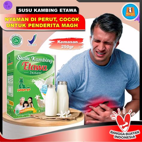 Jual Susu Kambing Etawa Bubuk Naga Sp G Murni Mengatasi Masalah Asam