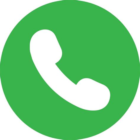 Green Accept Call Icon Answer Call Icon Vector 23122060 Vector Art At