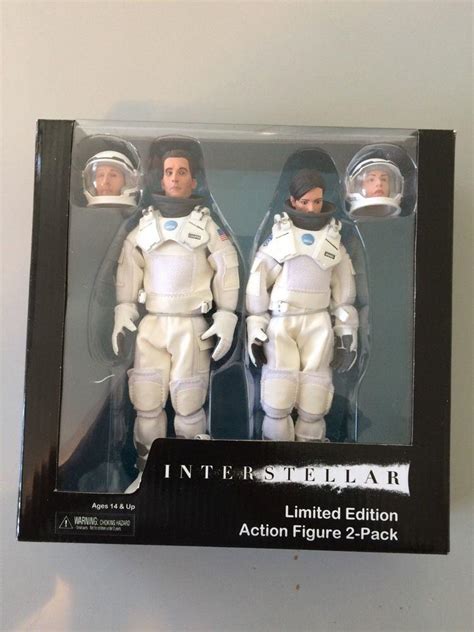 Neca Interstellar Cooper And Amelia Brand Limited Edition Clothed Action