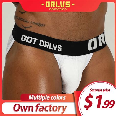 Orlvs Brand Men Underwear Sexy Briefs Cotton Breathable Comfortable