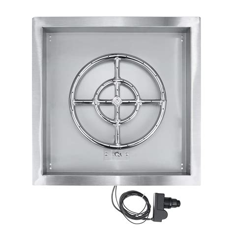 Buy Hisencn Fire Pit Burner Ring Kit Inch Stainless Steel Fire