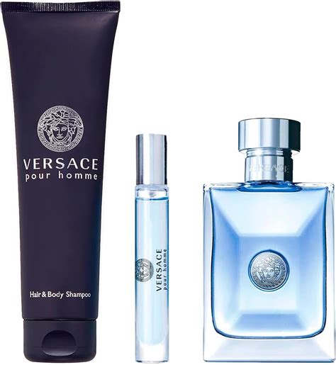 Estuche Versace Pour Homme 3 Pzs Hombre Amazon Mx Belleza