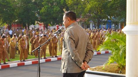 Wakil Walikota Tidore Muhammad Sinen Pimpin Apel Gabungan Perdana Di