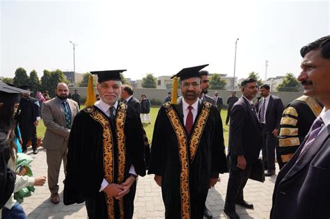 Prof Dr Shahid Munir T I Chairperson Phec Attended The 7th Convocation Of Lahore Garrison