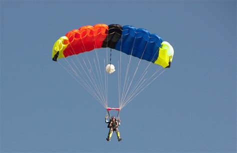 Skydiver Parachute Skydiving Free Photo On Pixabay