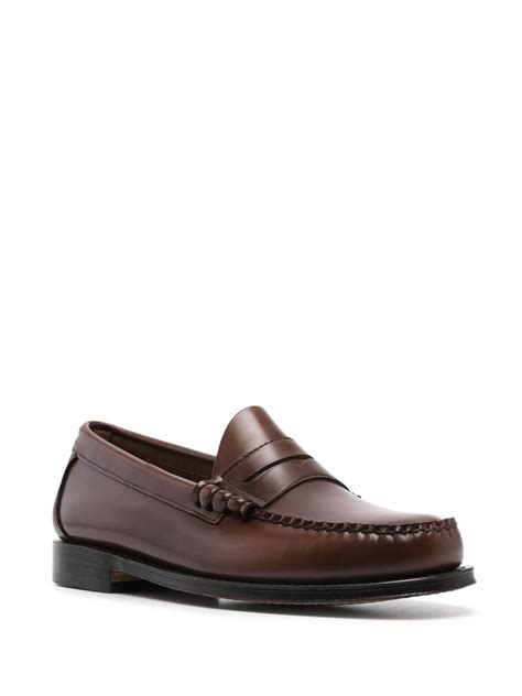 G H Bass And Co Weejuns Larson Loafers Brown Farfetch