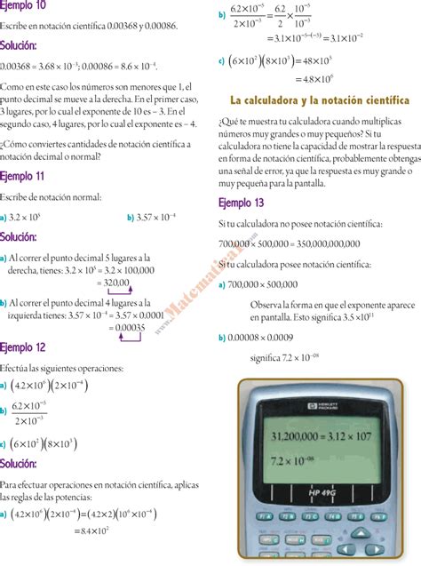 Notaci N Cient Fica Ejemplos Y Ejercicios Resueltos Pdf