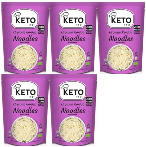 Calorie Watchers X Makaron Keto Konjac Typu Noodle Do Woka Bio G