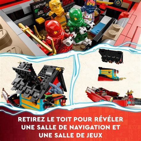 Lego Ninjago Le Qg Des Ninjas La Course Contre La Montre