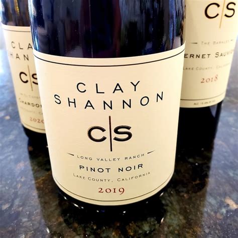 Clay Shannon Pinot Noir 2019 Middleboro MA Florist Wine Gift Shop