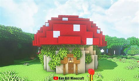 Minecraft Mushroom House Designs