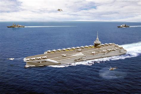 France: President Macron confirms that the future aircraft carrier will ...