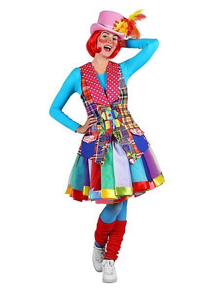 Flickenweste Clown für Damen Clown kostüm damen Karneval kostüm