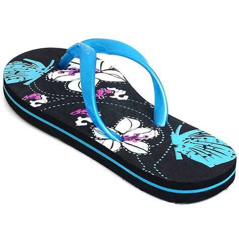 Womens Flip Flops Beach Summer Sandals Thongs Eva Foam Rubber Sole 5 Cool Colors Ebay