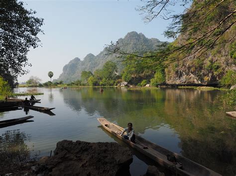 Lake Exit At Saddar Cave Hpa An Myanmar Alex Strachan Flickr