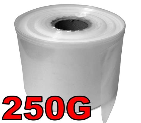 24x 336m Layflat Polythene Poly Tubing 250 Gauge Clear 5056055636331