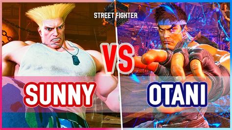 Sf Sunny Guile Vs Otani Ryu Street Fighter Youtube