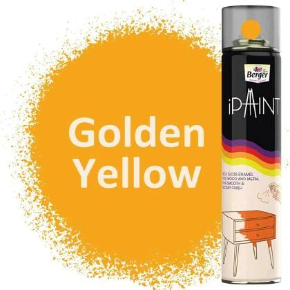 Berger Golden Yellow Rich Gloss Enamel Paint Jiomart