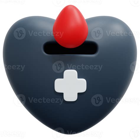 Blood Donation 3d Render Icon Illustration 11652679 Png