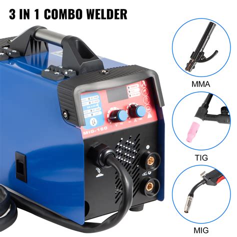 Vevor Mig Welder Welding Machine A Flux Core In Mma Mig Lift Tig