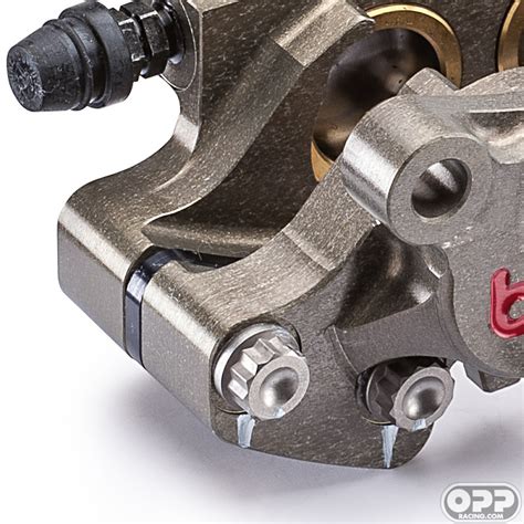 Image 76292 Brembo Racing 64mm Axial Billet P4 24 Rear Brake Caliper