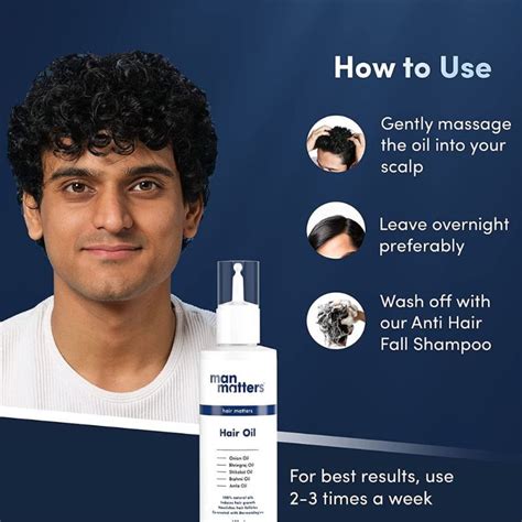 Buy Man Matters Hair Growth Oil And Derma Roller For Men Online