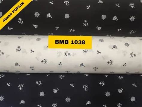 Bmb X Poplin Cotton Shirting Fabric At Rs Meter Sher