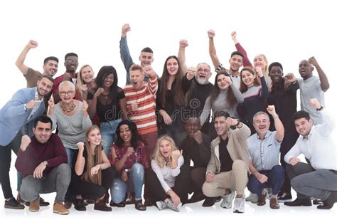 Vrolijke Groep Pret Hebben Thuis Popcorn Eten En Vrienden Die Samen