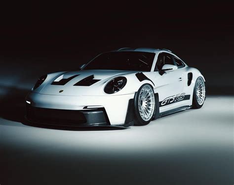 Wingless 992 Porsche 911 GT3 RS Touring Package Makes Digital Sense