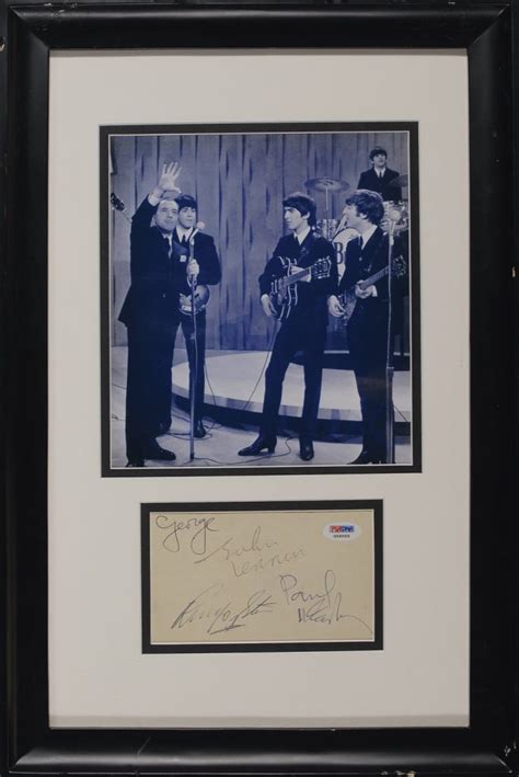 FREE APPRAISAL: Beatles Autographs from Nate D. Sanders Auctions