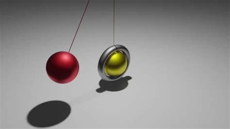 Pendulum Balls Satisfying Swing Animation Stock Footage Video (100% ...